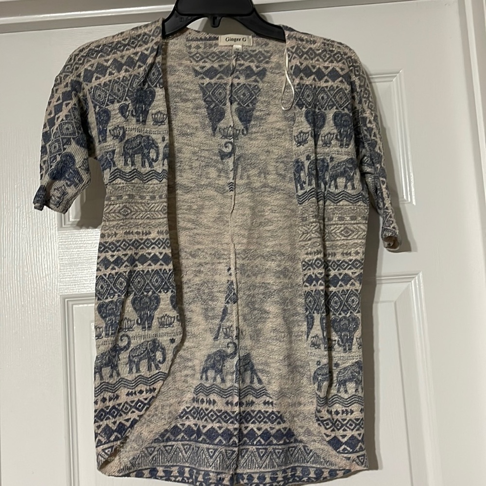 Nice Ginger G elephant cardigan 12